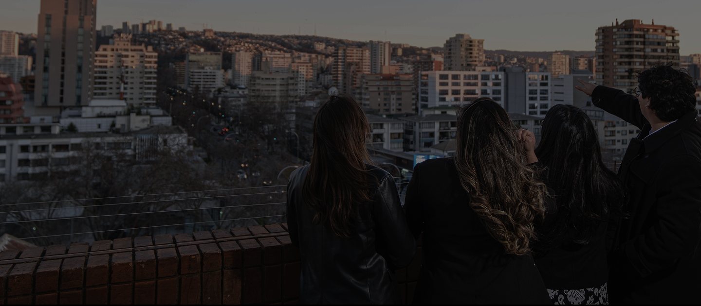 Vista desde la oficina del Estudio Veragua en Viña del Mar, donde se evalúan casos de compensación económica