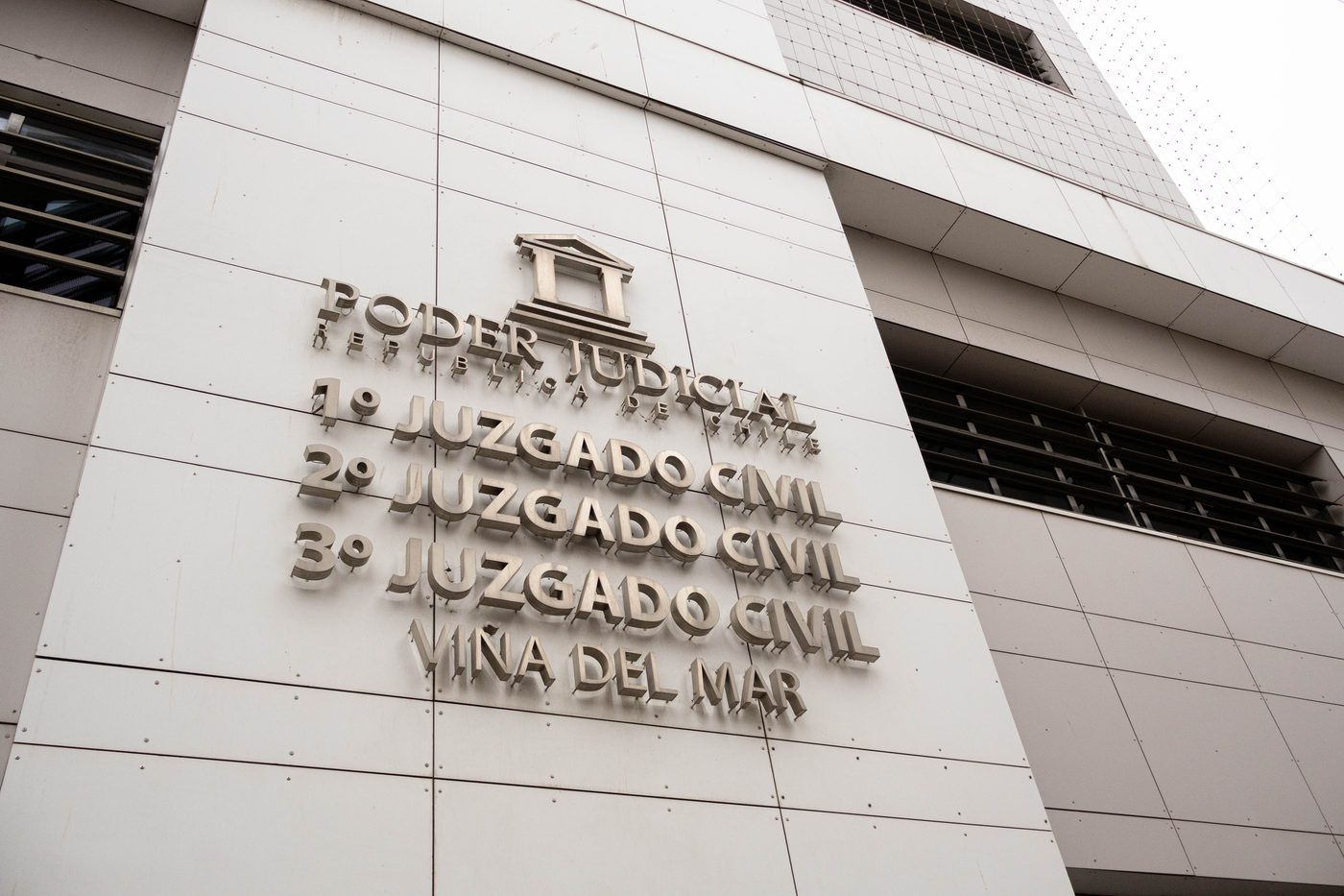 Inscripción de los Juzgados Civiles de Viña del Mar