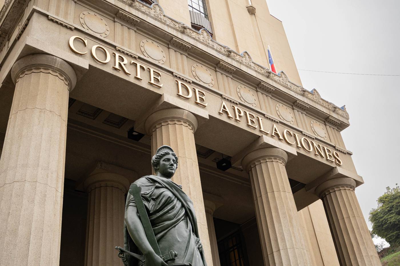 Fachada de la Corte de Apelaciones de Valparaíso